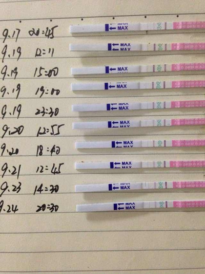 排卵試紙測早孕圖 (4) 