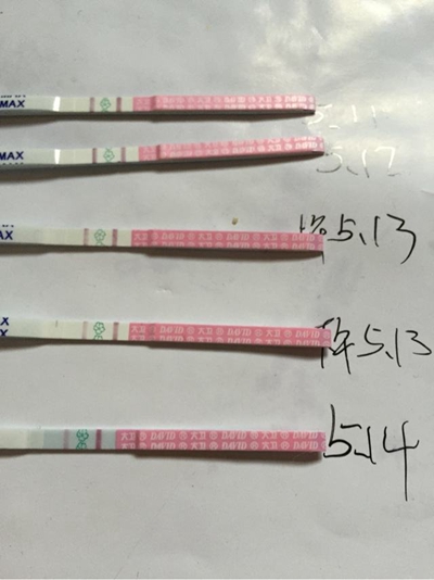 排卵試紙測早孕圖 (38) 
