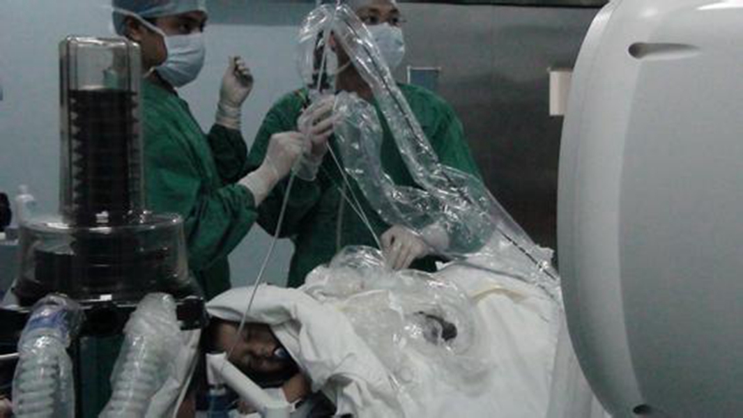 腎結石手術過程2