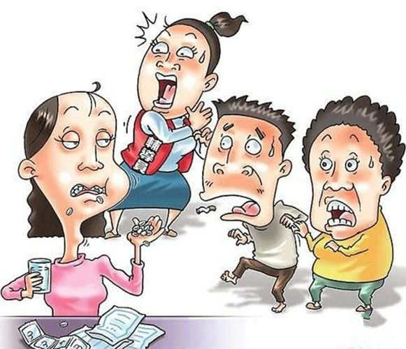 女子吃安眠藥成癮